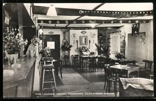 AK Clayhidon, The Lounge within the Merry Harriers