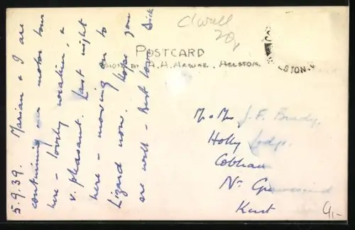 AK Coverack, Panorama