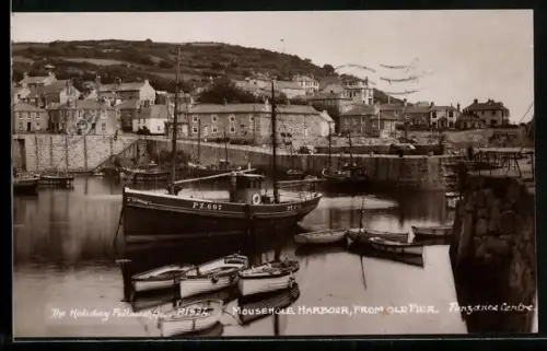 AK Mousehole, Harbour seen from Old Pier