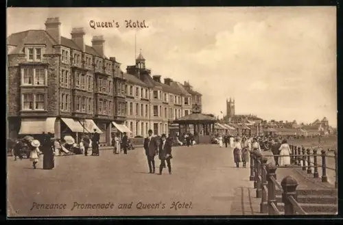 AK Penzance, Promenade and Queen`s Hotel