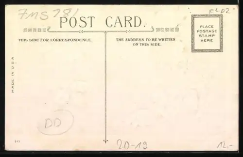 AK Weihnachtsmann schenkt einem Kind Puppen, Mistelzweige