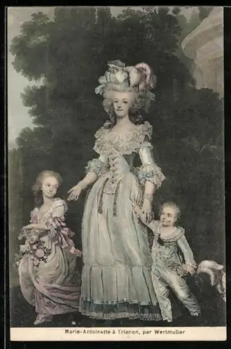 AK Marie-Antoinette à Trianon