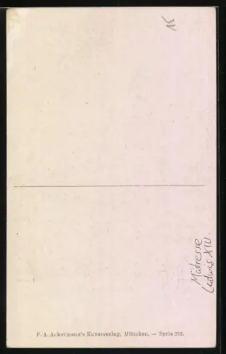 AK Maria Mancini, Mätresse Ludwig XIV., Portrait