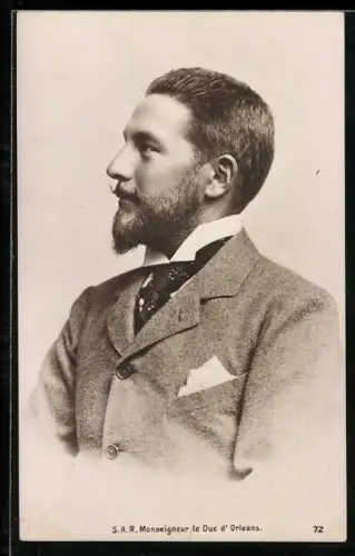 AK Monseigneur le Duc d`Orléans