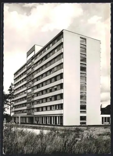 AK Haunstetten / Augsburg, Fritz Hintermayer Altenheim der AWO, Bezirksverband Schwaben