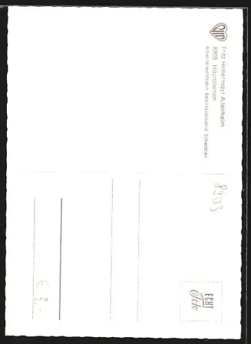 AK Haunstetten / Augsburg, Fritz Hintermayer Altenheim der AWO, Bezirksverband Schwaben