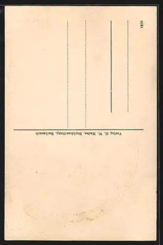 AK Bacharach /Rh., Marktturm mit Strasse