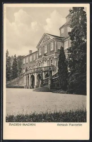 AK Baden-Baden, Schloss Favorite