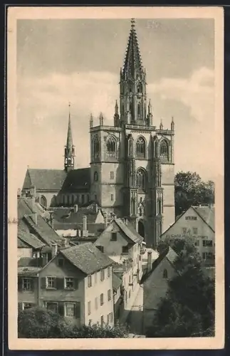 AK Konstanz a. B., Münster aus der Vogelschau