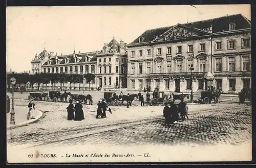 AK Tours, Le Musée et l`École des Beaux-Arts