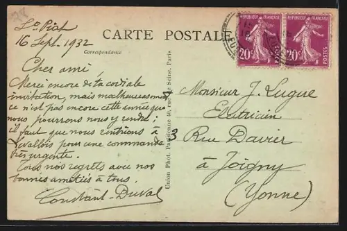 AK St-Piat /E.-et-L., Vue Panoramique