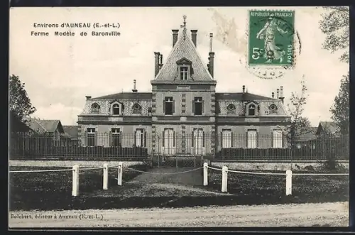 AK Auneau /E.-et-L., Ferme Modèle de Baronville