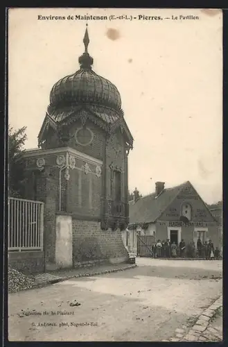 AK Pierres /E.-et-L., Le Pavillon