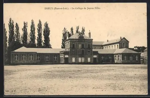 AK Dreux /Eure-et-Loir, Le Collège de Jeunes Filles