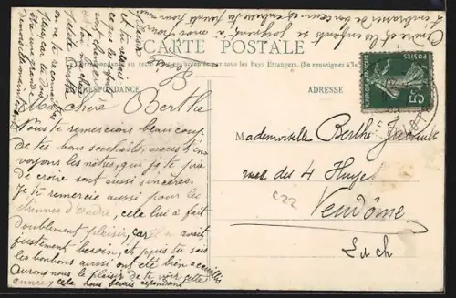 AK Dreux, Vue prise Boulevard Louis-Terrier