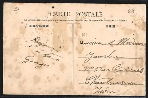 AK Dreux, Procession de la Fête-Dieu et Reposoir de la Place St-Martin