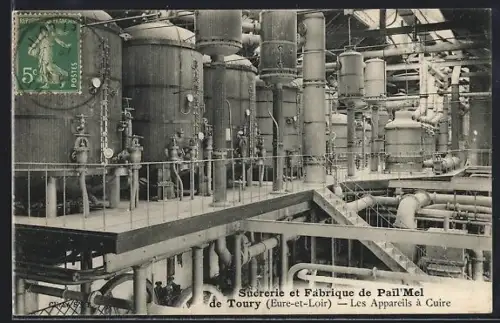 AK Toury /Eure-et-Loir, Sucrerie et Fabrique de Pail`Mel, Les Appareils à Cuire