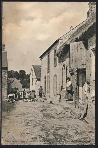 AK Saint-Léger-des-Aubèes, La Cour de Boulanger