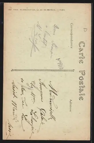 AK Saint-Jean-Brévelay /Morbihan, Le Monument des Victimes de l`Incendie du 8 Avril 1901