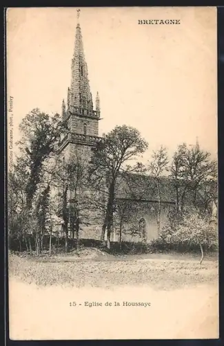 AK La Houssaye /Bretagne, Église de la Houssaye