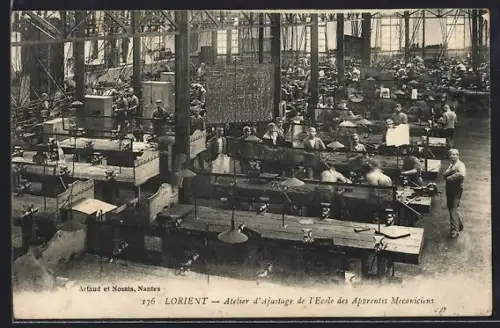 AK Lorient, Atelier d`ajustage de l`École des Apprentis Mécaniciens