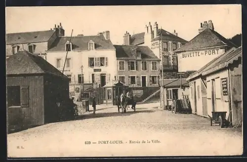 AK Port-Louis, Entrée de la Ville, Hotel Belle-Vue