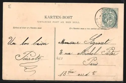 AK Port-Louis, Entrée de la Ville, Hotel Belle-Vue