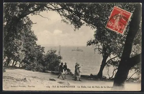 AK Île de Noirmoutier, La Rade vue du Bois de la Chaize