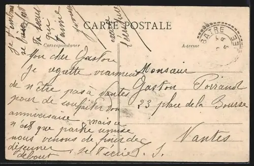 AK Île de Noirmoutier, La Rade vue du Bois de la Chaize