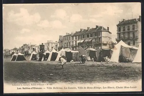 AK Les Sables-d`Olonne, Villa Bellevue, La Comète, Villa de Beau-Rivage, Les Bluets, Chalet Mon-Loisir