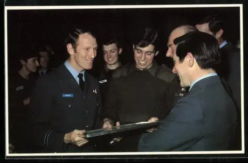 AK Prince Andrew receives parachutist wings at Brize Norton