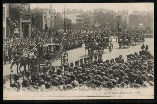 AK Funeral Procession of His Late Majesty King Edward III.