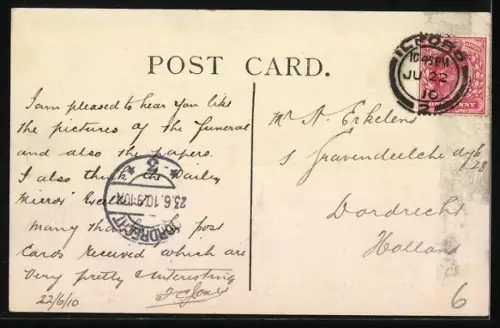 AK Funeral Procession of His Late Majesty King Edward III.