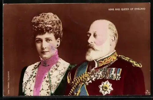 AK King and Queen of England