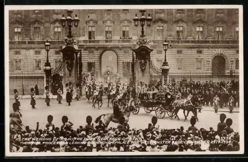 AK The wedding of T.R.H. Duke and Duchess of Kent