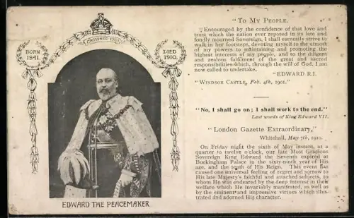 AK Edward the Peacemaker