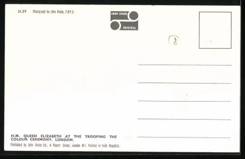 AK London, Queen Elizabeth at the Trooping the Colour Ceremony