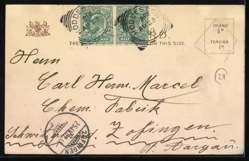 AK His Majesty King Edward VII.