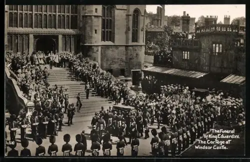AK Windsor Castle, The Funeral of King Edward VII.