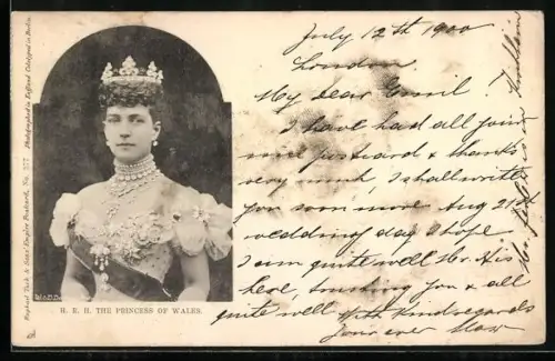 AK H.R.H. The Princess of Wales