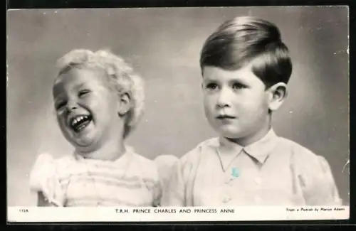AK T.R.H. Prince Charles and Princess Anne