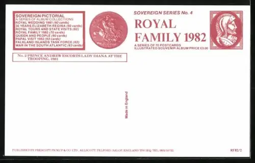 AK Prince Andrew escorts Lady Diana at the Trooping, 1981