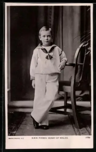 AK Prinz Henry of Wales im Matrosenanzug