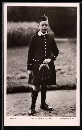 AK Prince George, Portrait, Kilt
