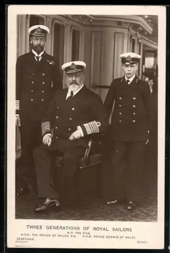 AK Three Generations of Royal Soldiers: King, Princes of Wales