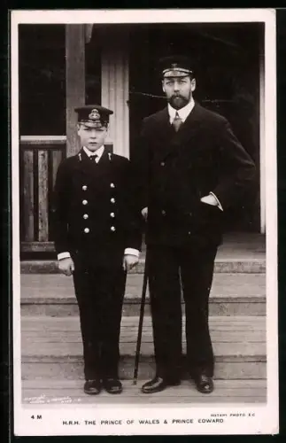 AK The Prince of Wales & Prince Edward