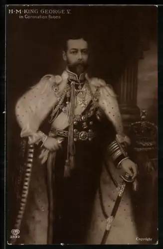 AK King George V. in Coronation Robes