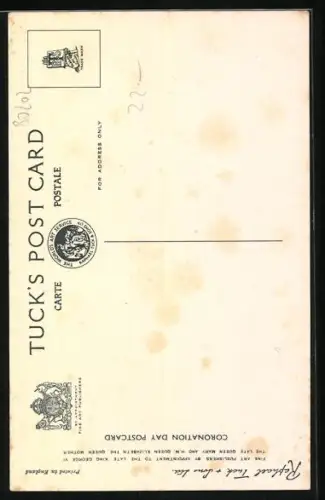 AK The Enthroning of Queen Elizabeth, 1953