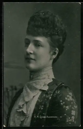 AK H. M. Queen Alexandra, Königin Alexandra von England