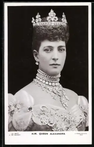 AK H. M. Queen Alexandra, Portrait